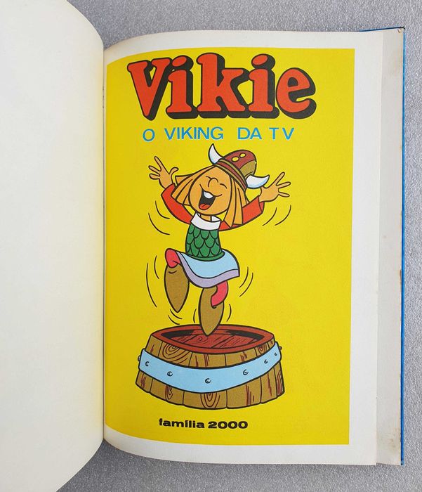 Antigo Livro Infantil ~ "VICKIE - O Tesouro dos Piratas" ~ 1975