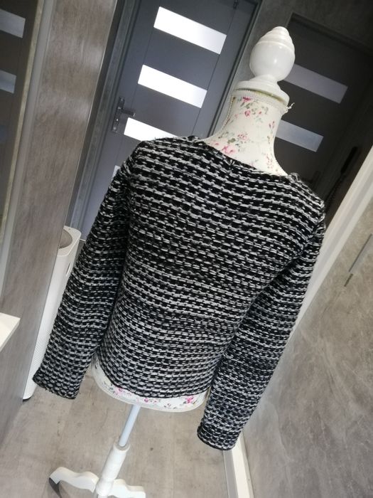 Kardigan S 36 Camaieu sweter zapinany jak ramoneska