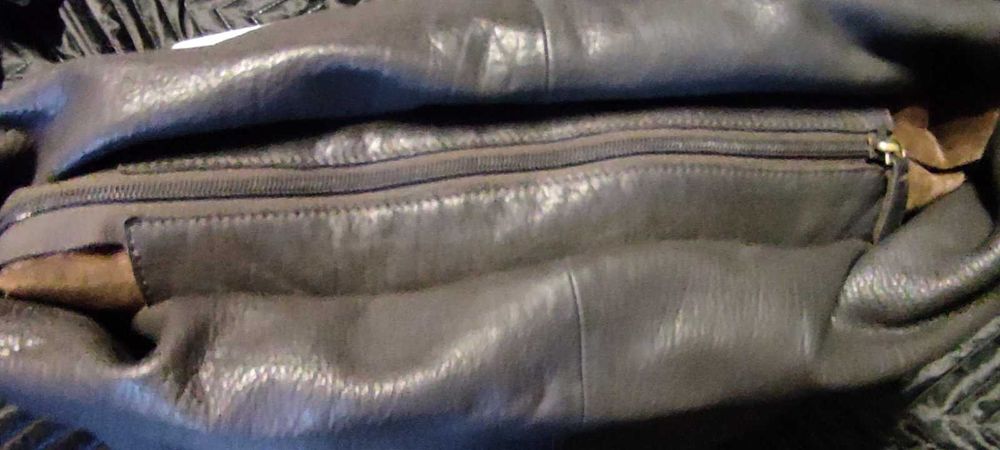 Кожаная сумка шопер NYPD (new york portable designs)