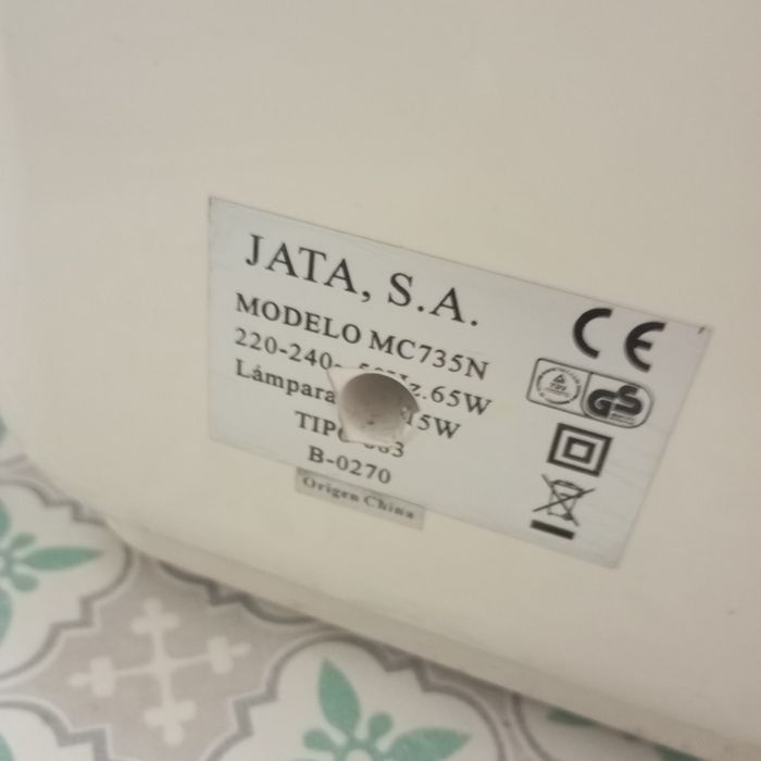 Máquina costura jata