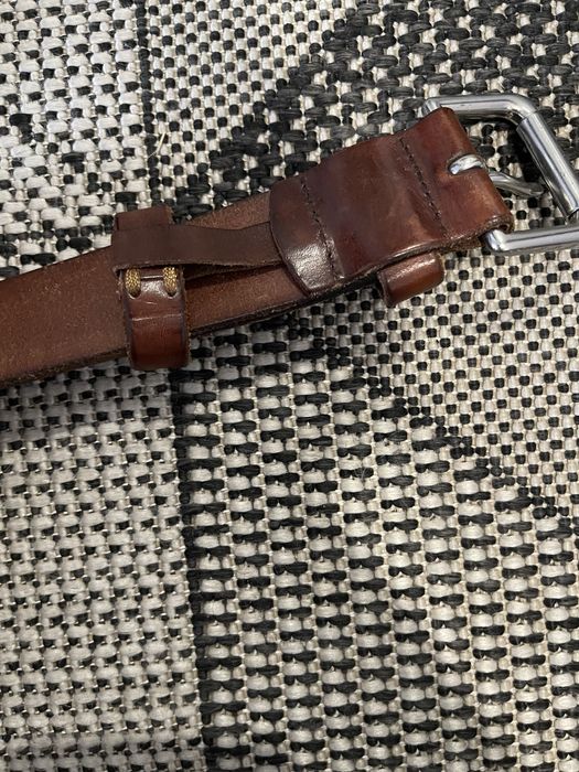 Кожаный ремень polo ralph lauren