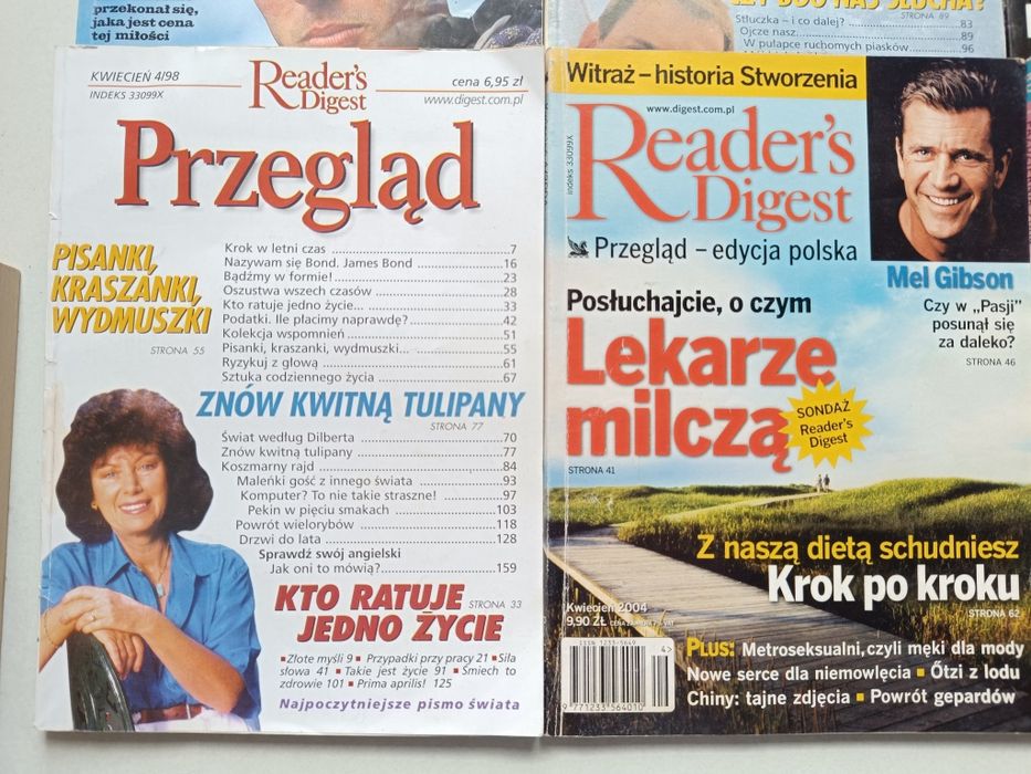 13x Przegląd Reader's Digest 1997 do 2004 Papież Jan Paweł II