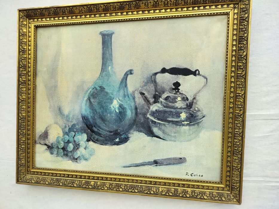 Olejodruk obraz ramka  .