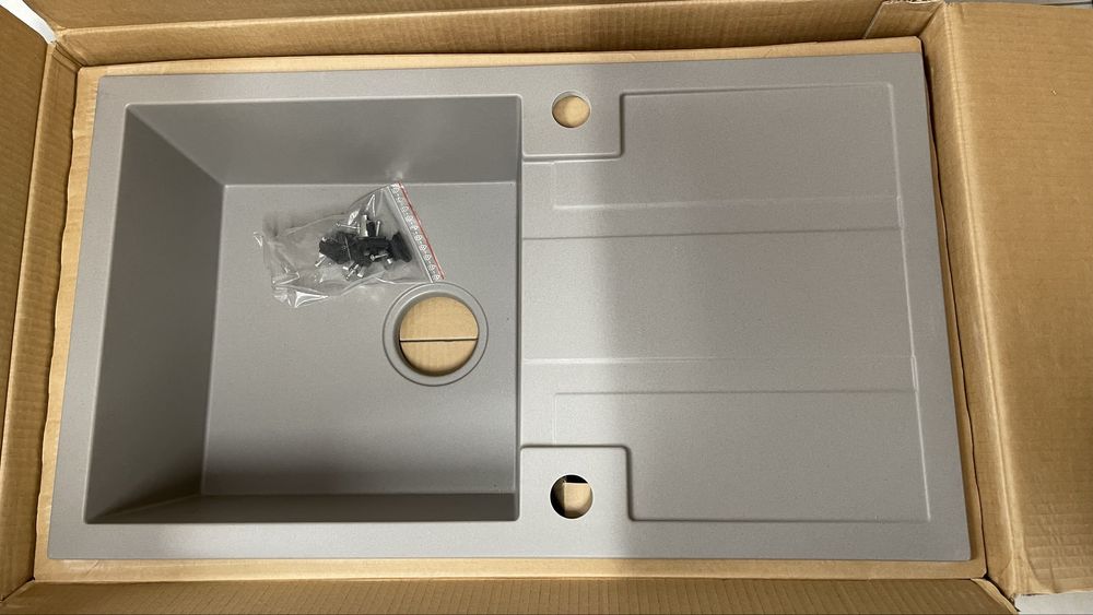 Zlewozmywak nowy granitowy гранитная мойка