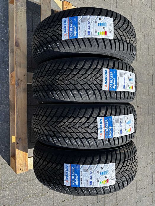 Okazja opony zimowe 185/55R15 82T SAILUN Ice Blazer Alpine2 NOWY MODEL 2026 EV