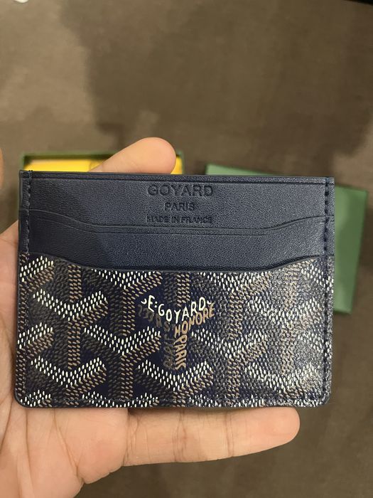 Carteira goyard azul