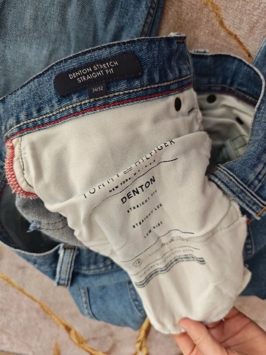 Męskie Jeansy Tommy Hilfiger Denton Straight Fit