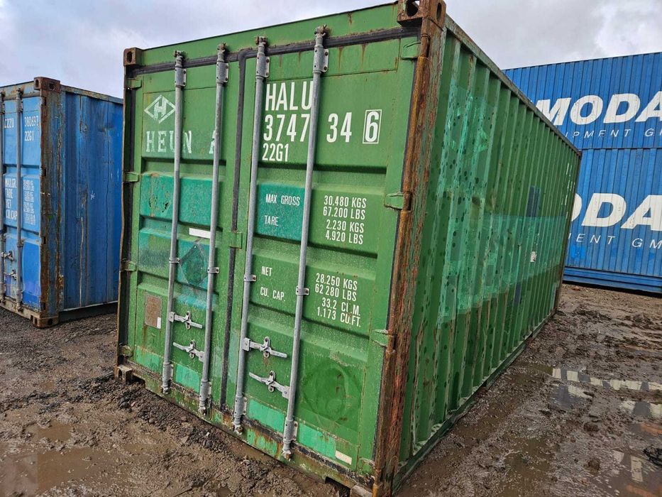 Kontener Morski Używany 20'DC , magazyn 6 metrów