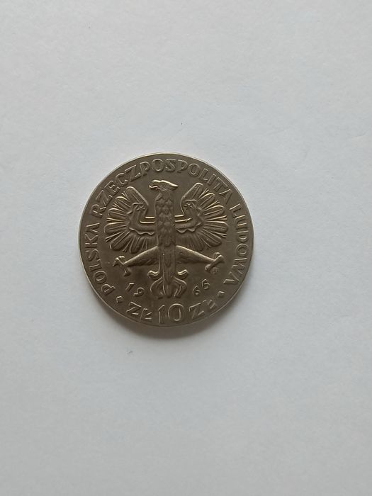 Moneta 10 zł Nike 1965