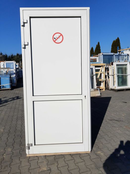 Drzwi aluminiowe 115x244