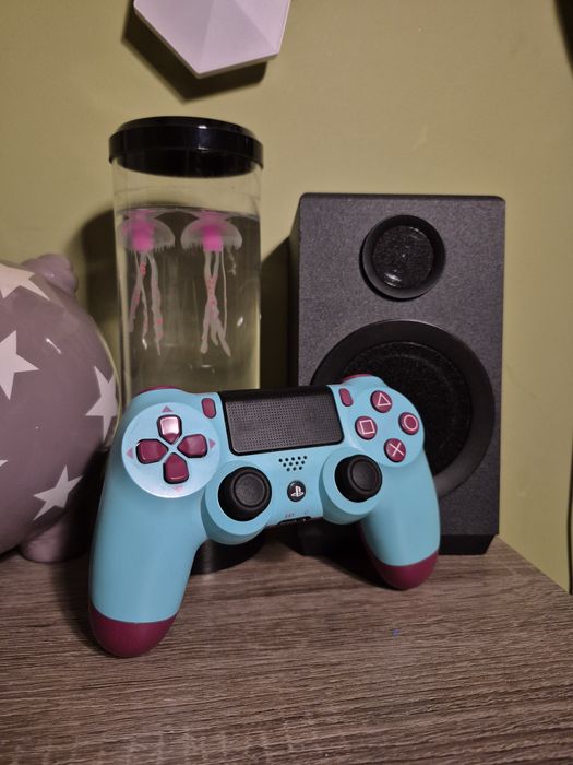 Oryginalny pad kontroler dualshock do PlayStation 4 Ps4 berry blue