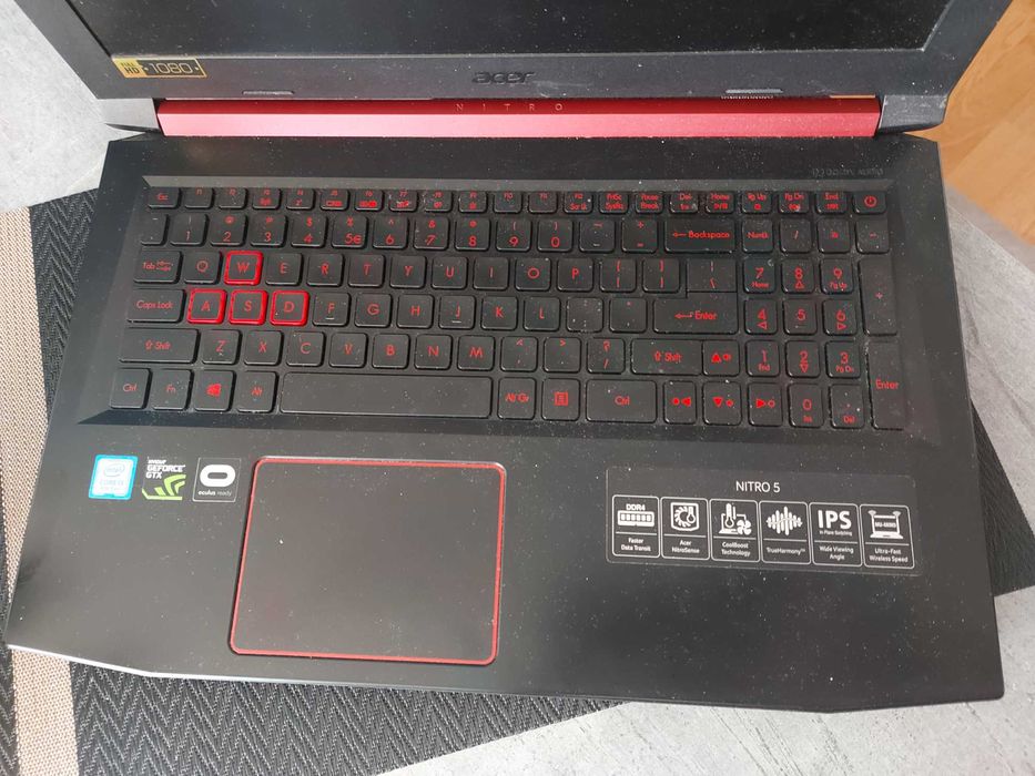 Acer Nitro 5 | i5 8gen | GTX 1050 4GB | SSD + 1TB | ZADBANY