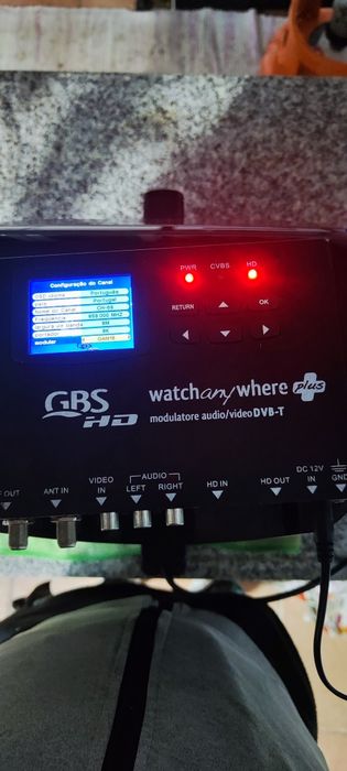Vendo ou troco Modulatore digital AV DVB-T HD Watch Any Where PLUS GBS