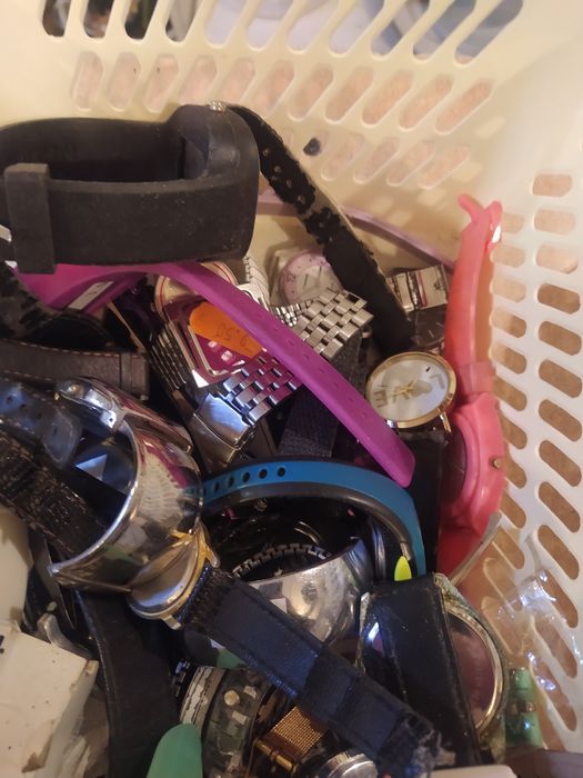 Duży zestaw zegarków starych