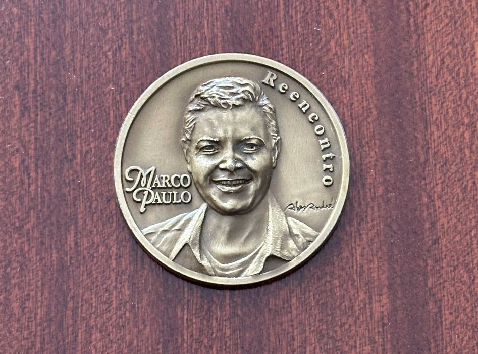 MARCO PAULO, medalha REENCONTRO, Coimbra Medalhística