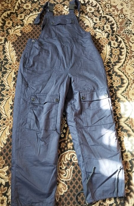 Чоловічий зимовий спеціальний одяг - полукомбінезон