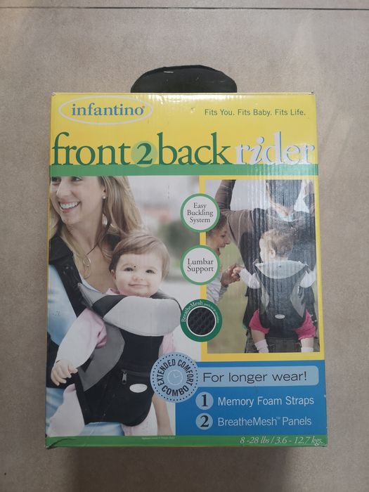 Nosidełko infantino front2back rider