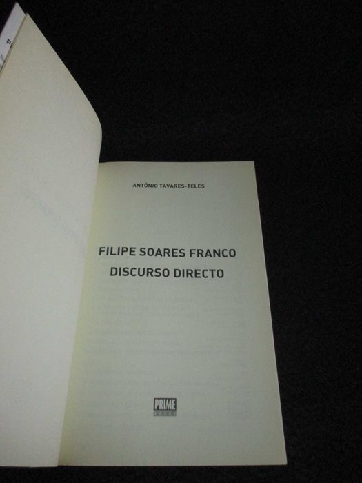 Livro Filipe Soares Franco Discurso Directo