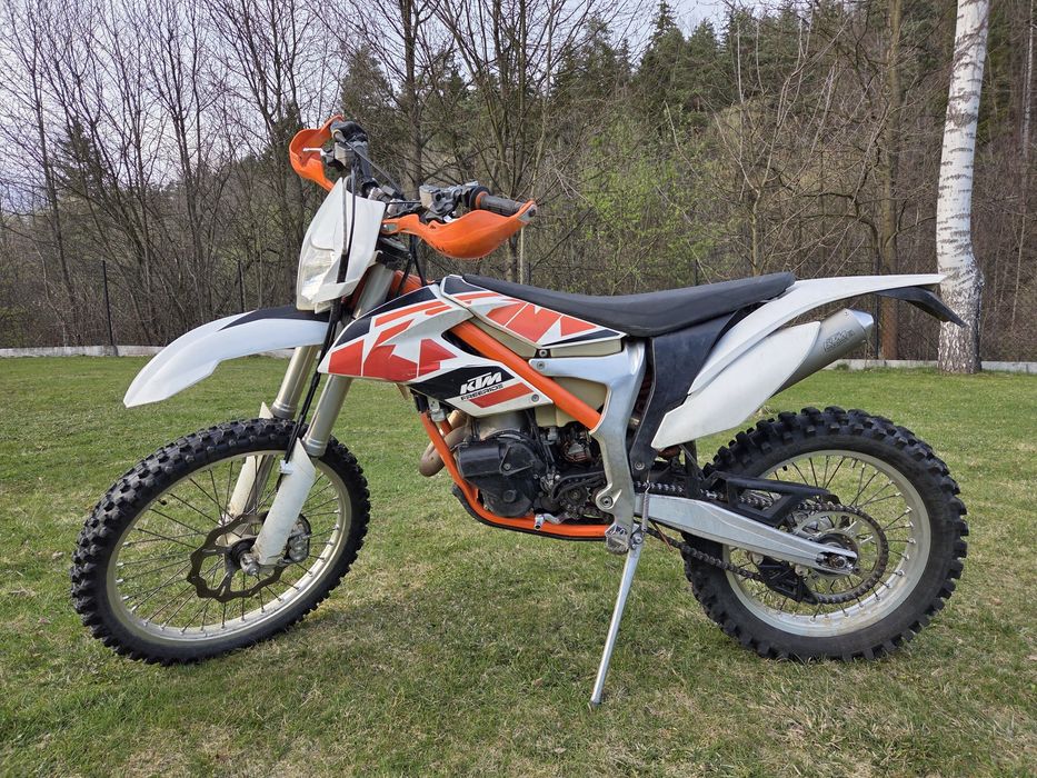 Motocykl Ktm freeride 250R.