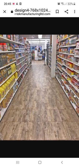 Pavimento Primium para grandes superfícies