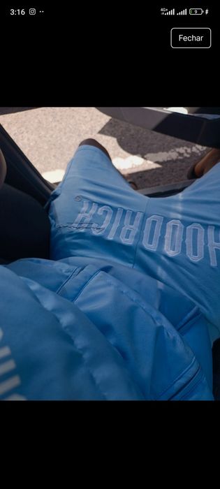 Colete hoodrich azul