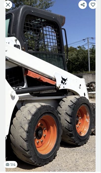 Mini pá carregadora bobcat