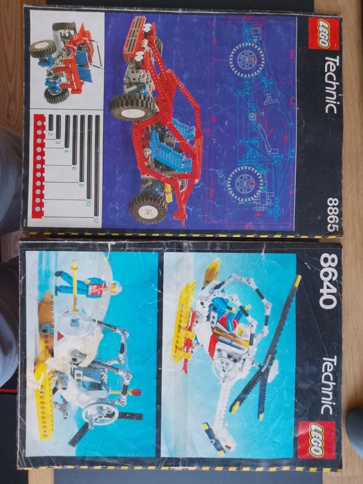 Rezerwacja > Instrukcje do zestawów Lego 8865 i 8640