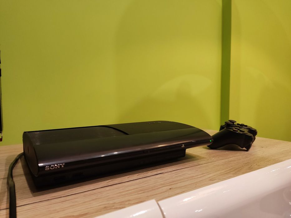 Sony PS3 Superslim 500GB Przerobiona HEN + 51 gier GTA V Farming Simulator Minecraft