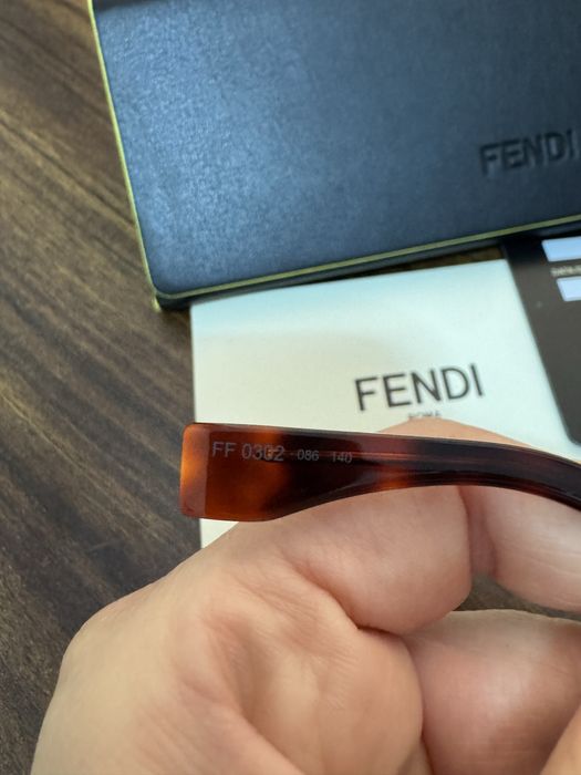 Fendi zerówki oprawki