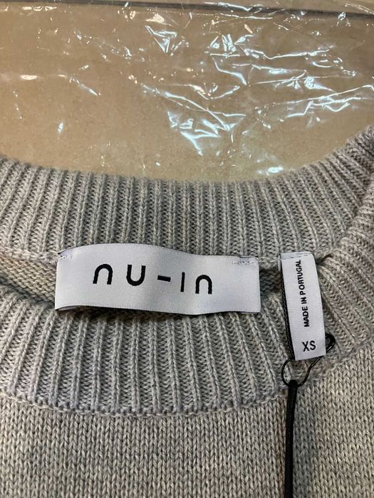 Szary sweter nu-in roz.XS