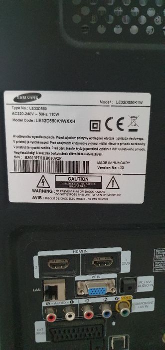 Telewizor samsung 32 cale