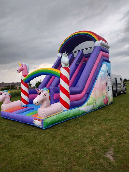 Wynajem zjeżdżalni dmuchanych, dmuchaniec, atrakcje dla dzieci, piana