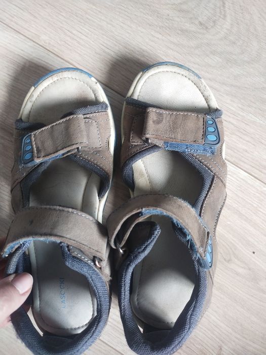Szare sandały chłopięce Lasocki 32