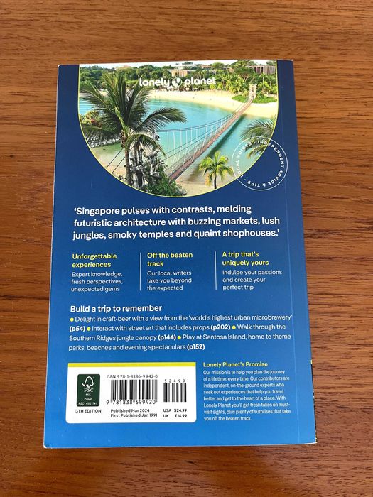 Lonely Planet Singapura Edição 2024