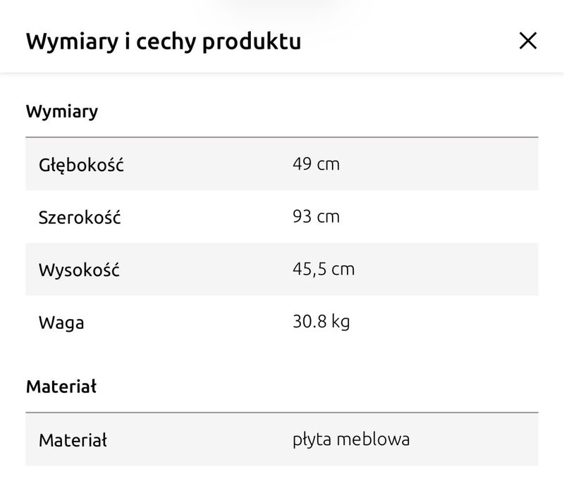 Szafa, regał, kufer Malcolm
