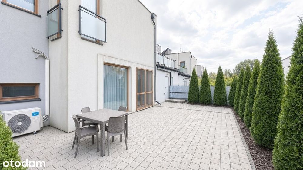 Umeblowany Apartament z dwoma Ogródkami