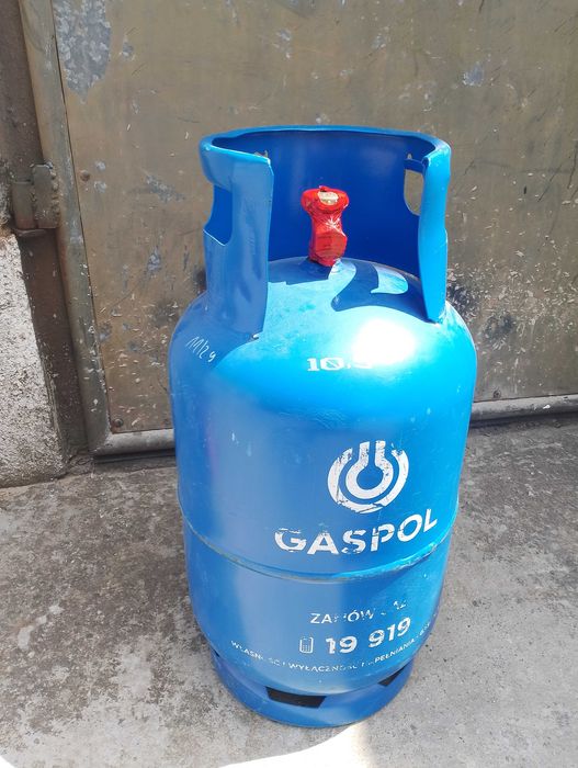 butla gazowa 11kg propan butan butle gas gaz zbiornik pusta pelna