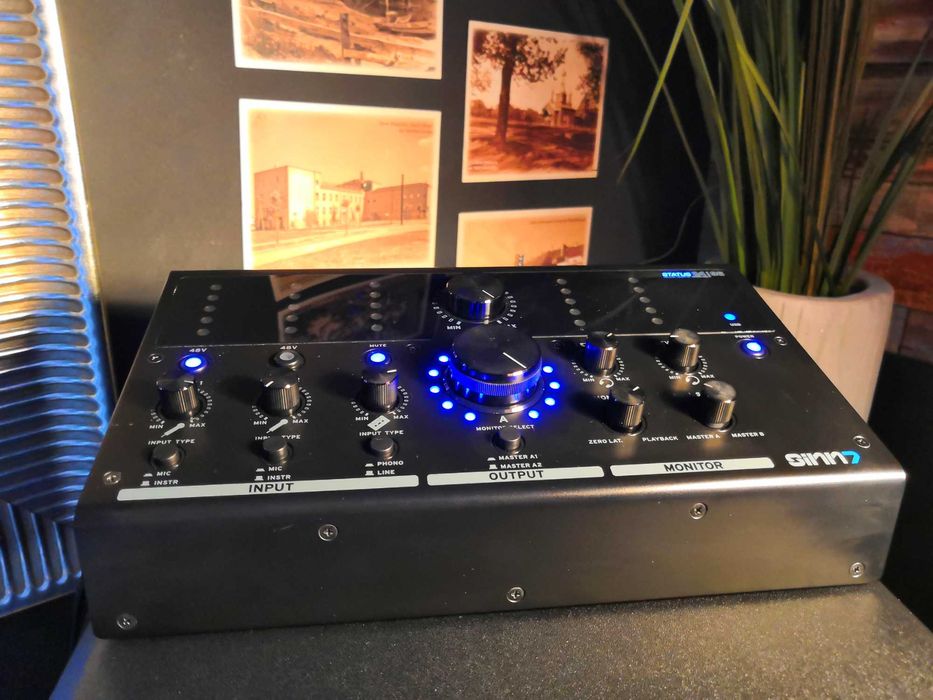 Interfejs audio Sinn7 Status USB, zewnętrzna karta dźwiękowa,