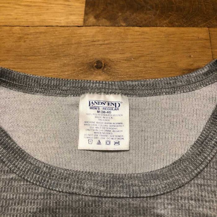 Land's End Męska Bluza Longsleeve Rozm. M