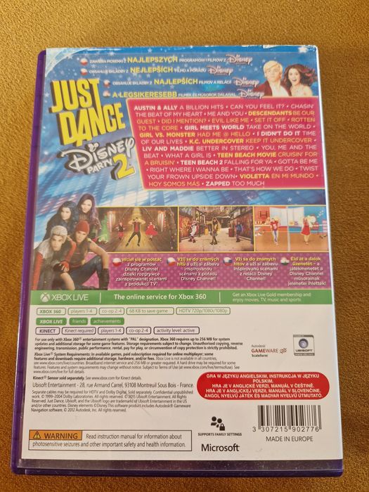 Gra Just Dance Disney Party 2 na Kinect Xbox 360