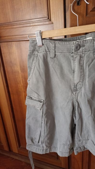 Calções cargo  Pull&Bear cinzentos 32