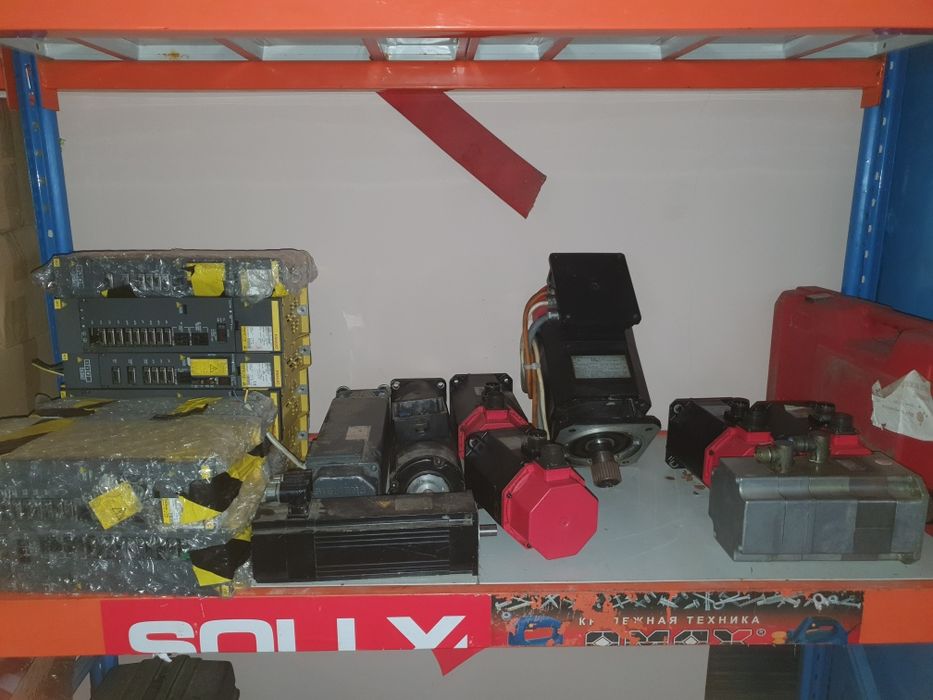 Fanuc серводвигуни, сервоприводи, плати фанук
