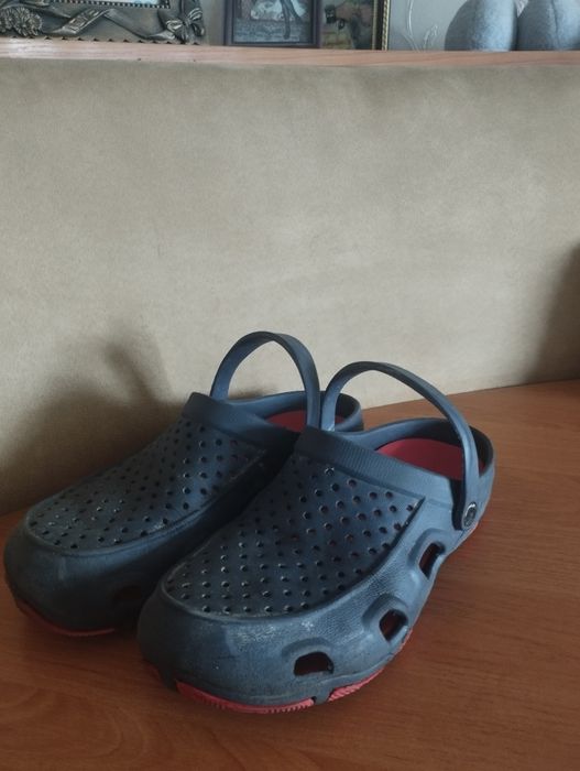 Крокси чоловічі темно сині