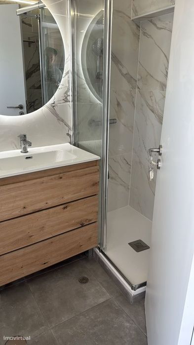 T1 Remodelado em Marmelete com Água inclusa