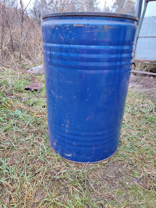 Пластиково-металева бочка 60 л