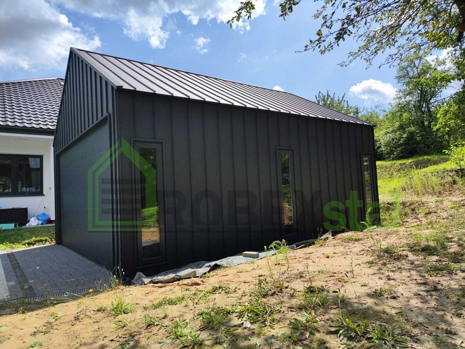 Garaż na rąbek 5,80x6,00 każdy wymiar transport cała polska