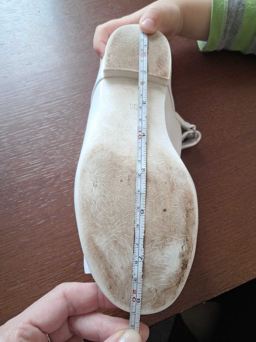 Białe buty komunijne r. 31