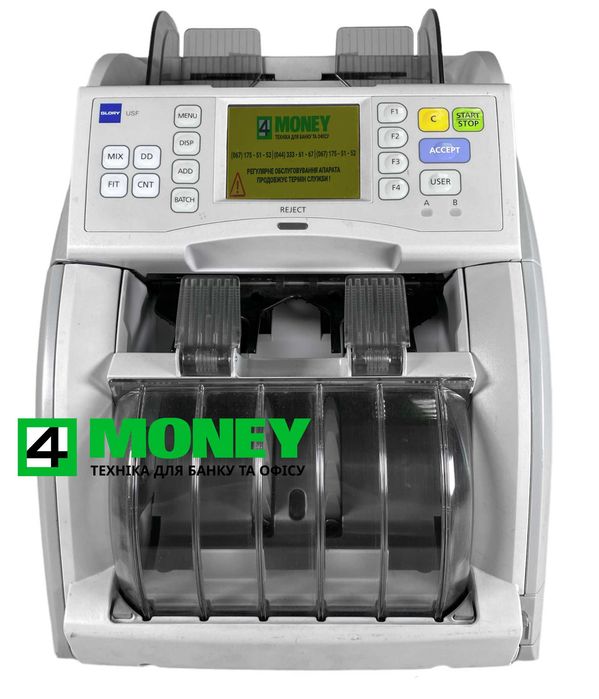 НАСТРОЙКА РЕМОНТ Сортировщик Счетчик GLORY GFS-220 / USF 300 500 GLORY 51 / 120 Глория Официальный Сервисный центр по Украине. Поддержка 24/7 Гарантия
