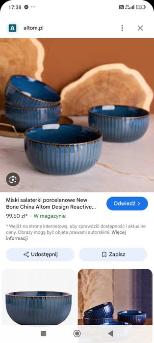 ceramiczne miseczki marki CSYY, wykończone w stylu retro