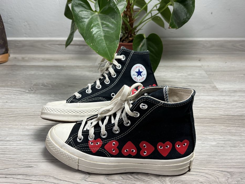 Trampki Converse x Comme des Garcoms Play stan bdb rozmiar 36.5